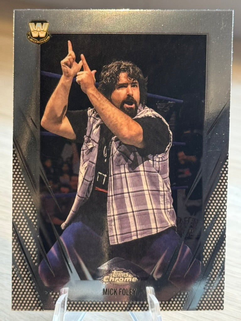 Mick Foley 2026 #135 WWE Topps Chrome 2026
