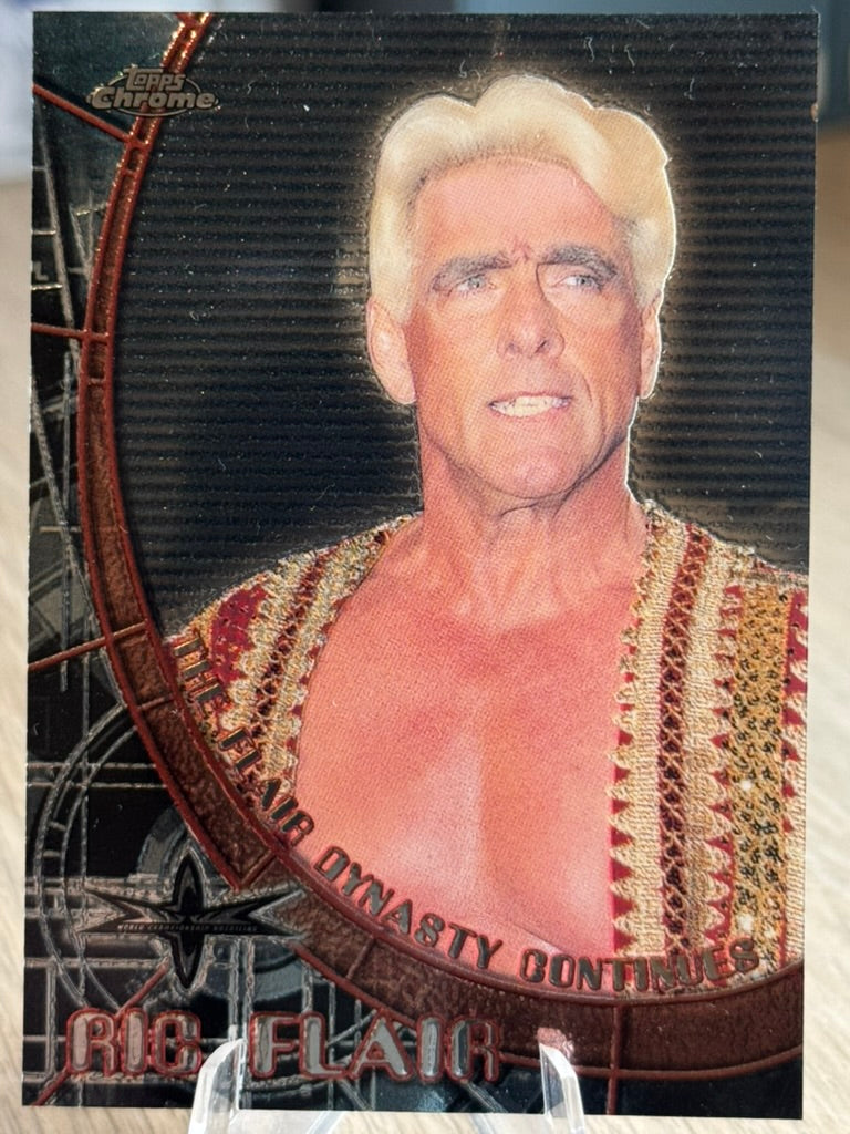 Ric Flair 1999 Topps Chrome "Flair Dynasty Continues"
