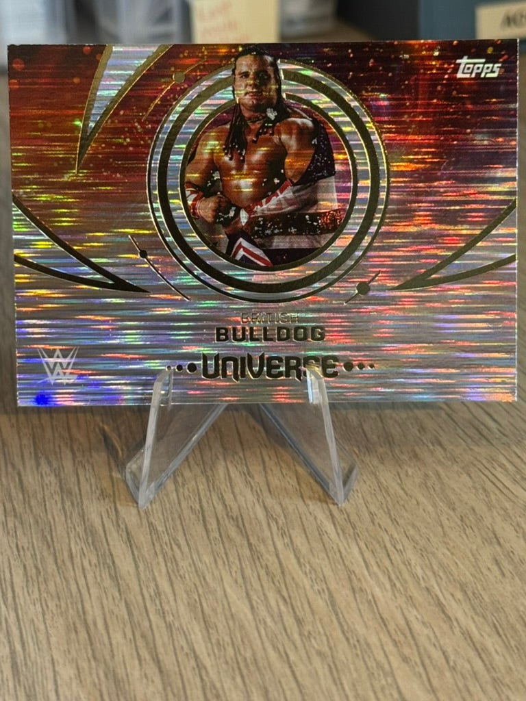 British Bulldog 2025 #162 "Flare" WWE Topps Universe 2025