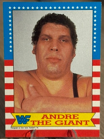 Andre The Giant 1987 #2 WWF Topps 1987