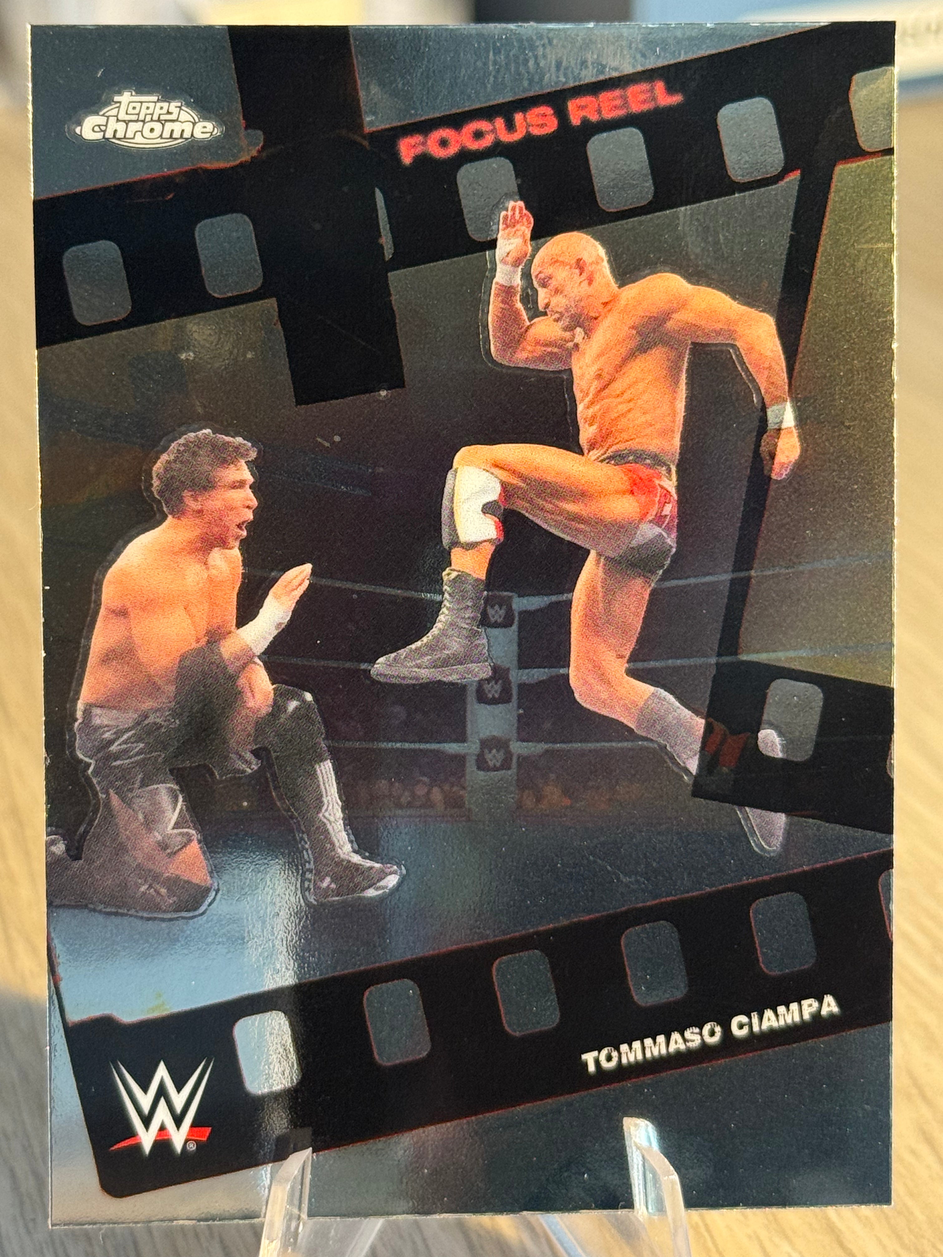 Tommaso Ciampa 2026 "Focus Reel" #FR-40 WWE Topps Chrome 2026