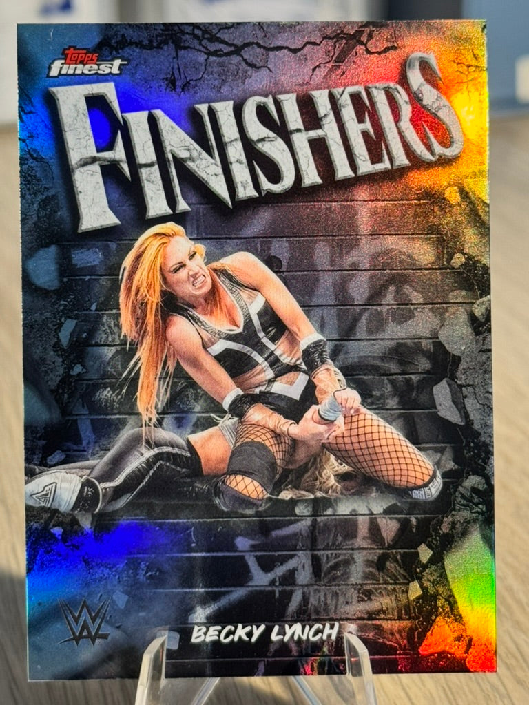 Becky Lynch 2025 "Finishers" #FNS-BK WWE Finest 2025