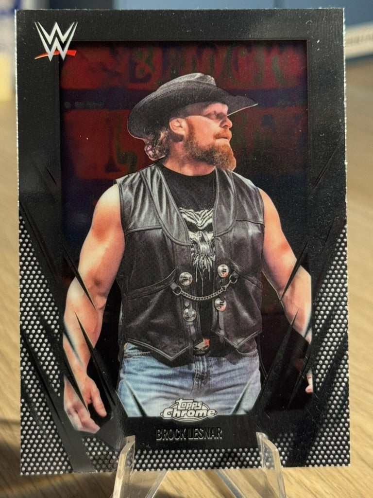 Brock Lesnar 2026 #168 WWE Topps Chrome 2026