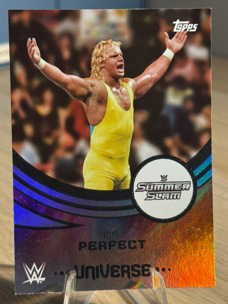 Mr. Perfect 2025 #279 WWE Topps Universe 2025