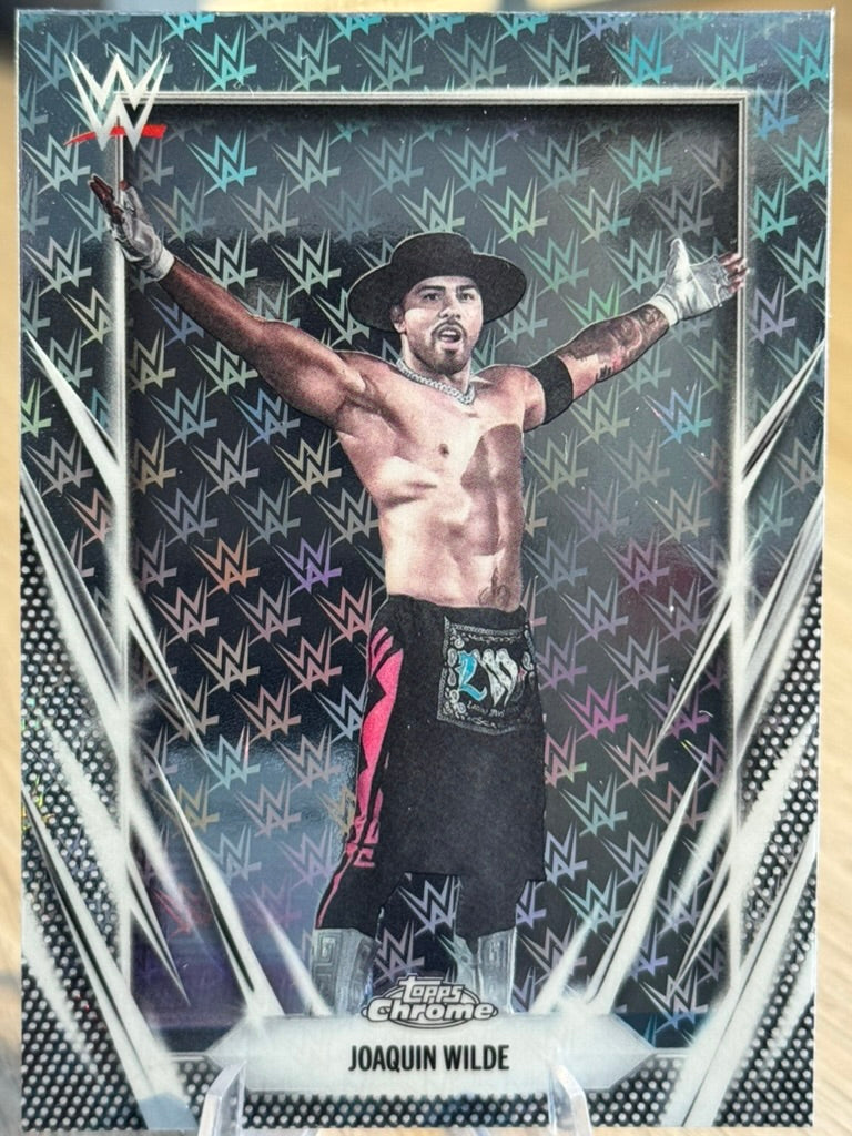 Joaquin Wilde 2026 "Logofractor" #151 WWE Topps Chrome 2026