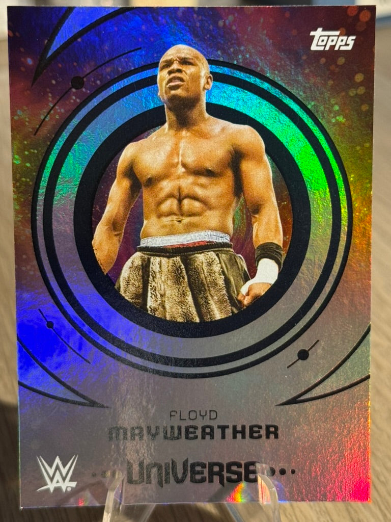 Floyd Mayweather 2025 #68 WWE Topps Universe 2025