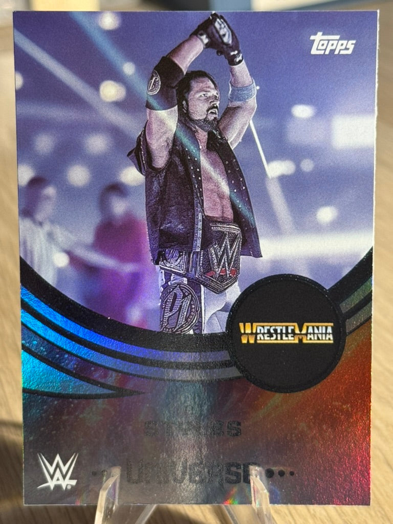 AJ Styles 2025 #225 WWE Topps Universe 2025