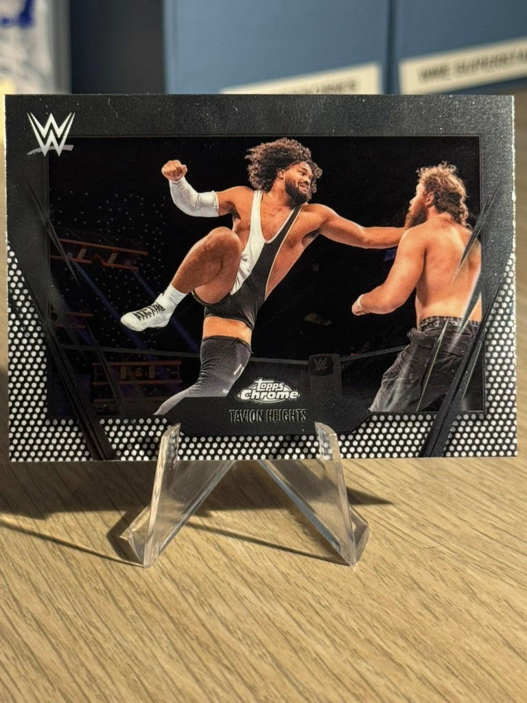 Tavion Heights 2026 #196 WWE Topps Chrome 2026