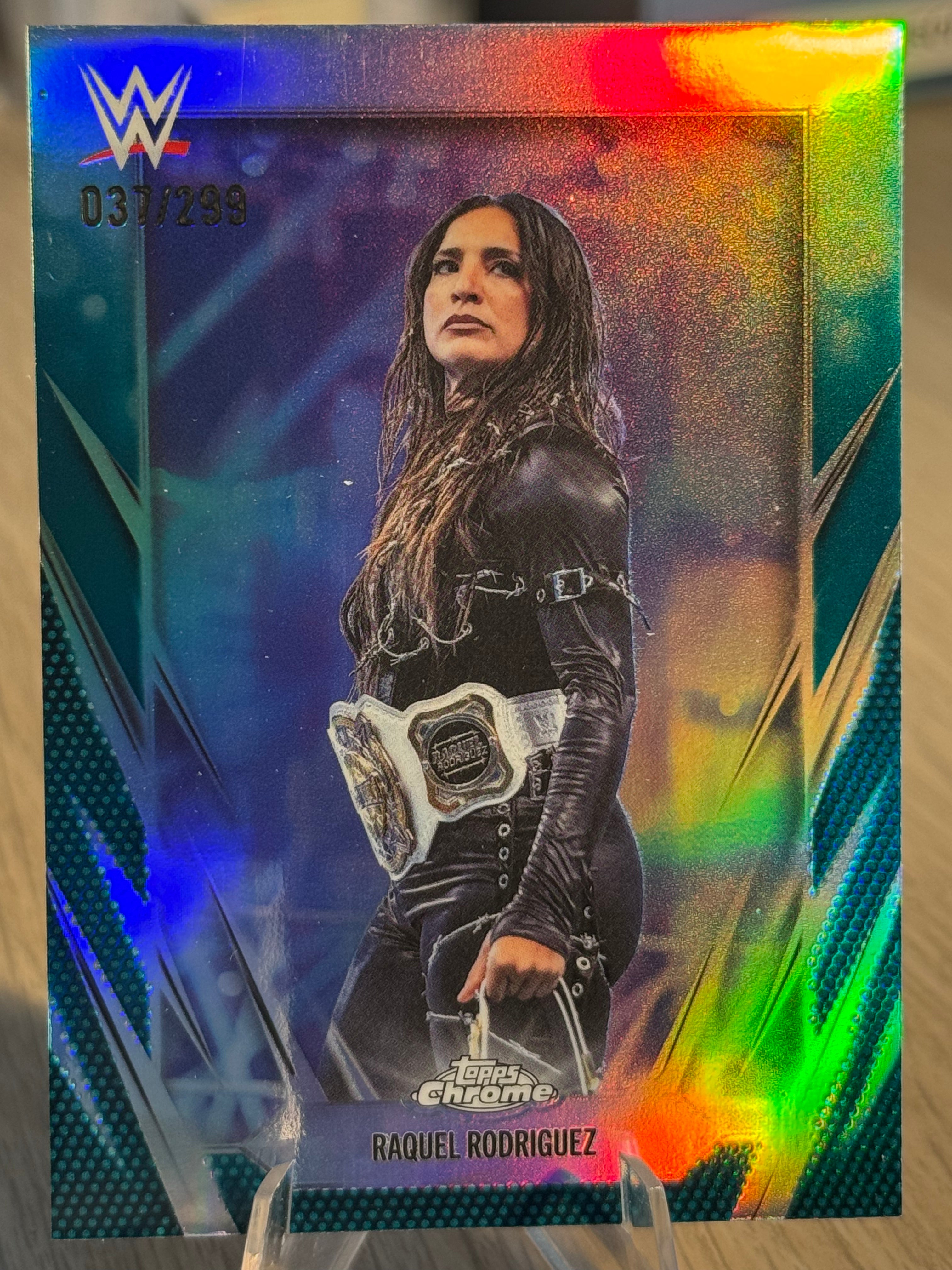 Raquel Rodriguez 2026 "Numbered /299" #84 WWE Topps Chrome 2026