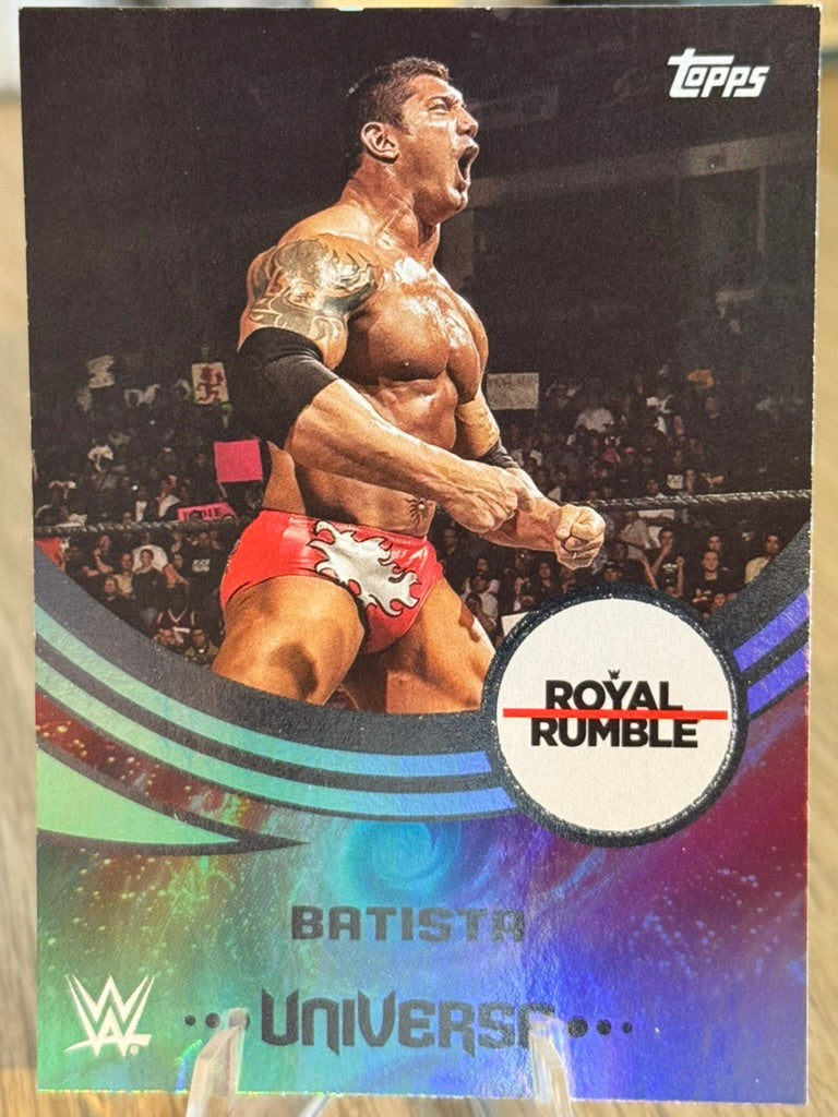 Batista 2025 #204 WWE Topps Universe 2025