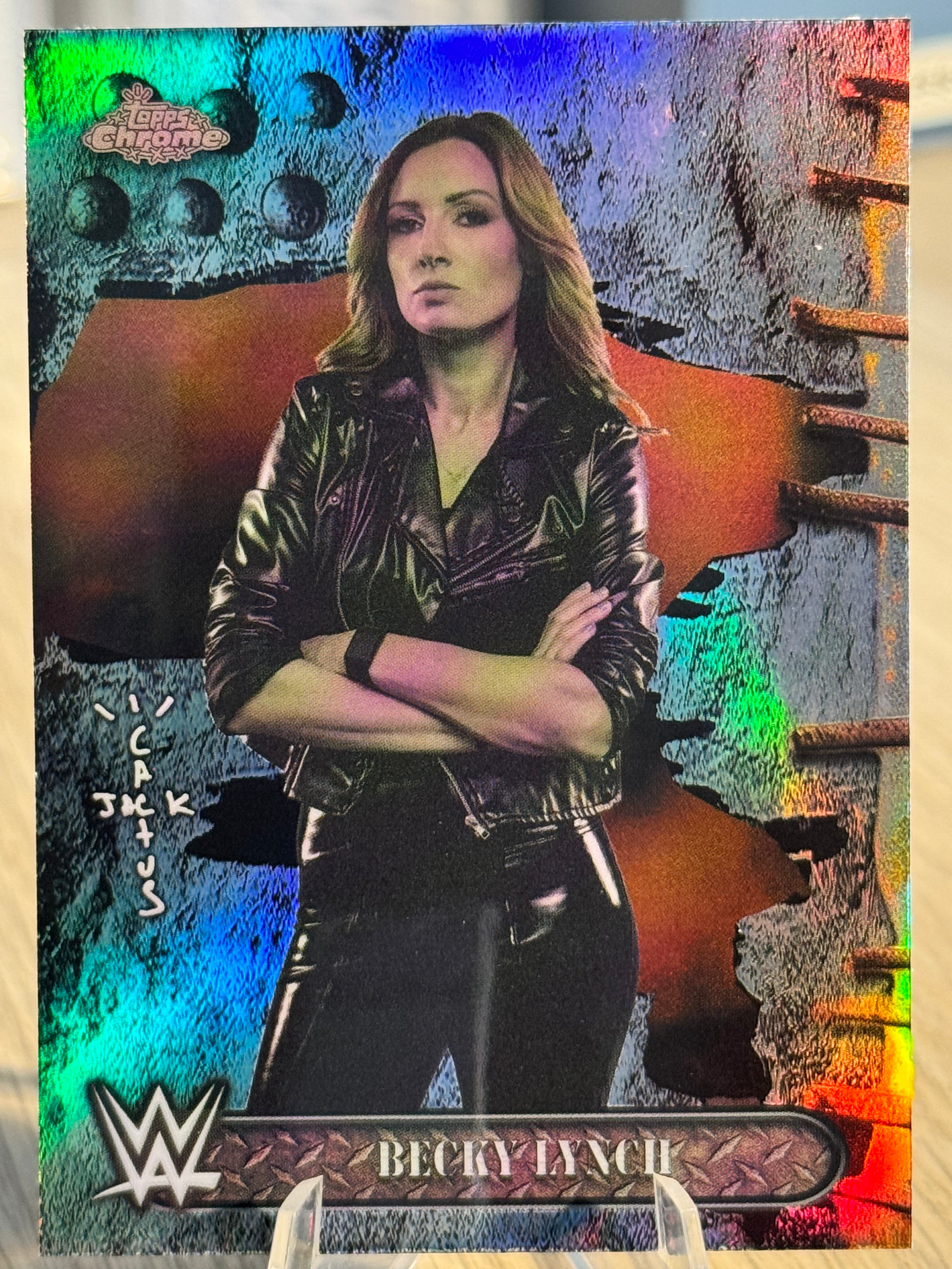 Becky Lynch 2025 "Refractor" #59 WWE Cactus Jack 2025