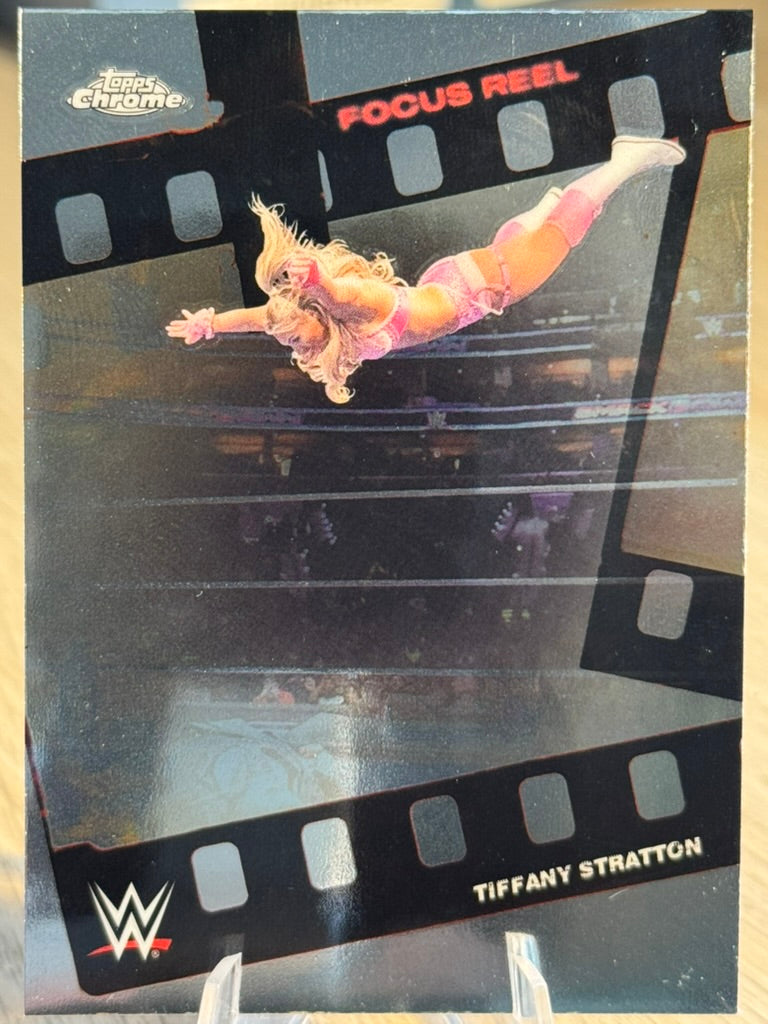 Tiffany Stratton 2026 "Focus Reel" #FR-25 WWE Topps Chrome 2026