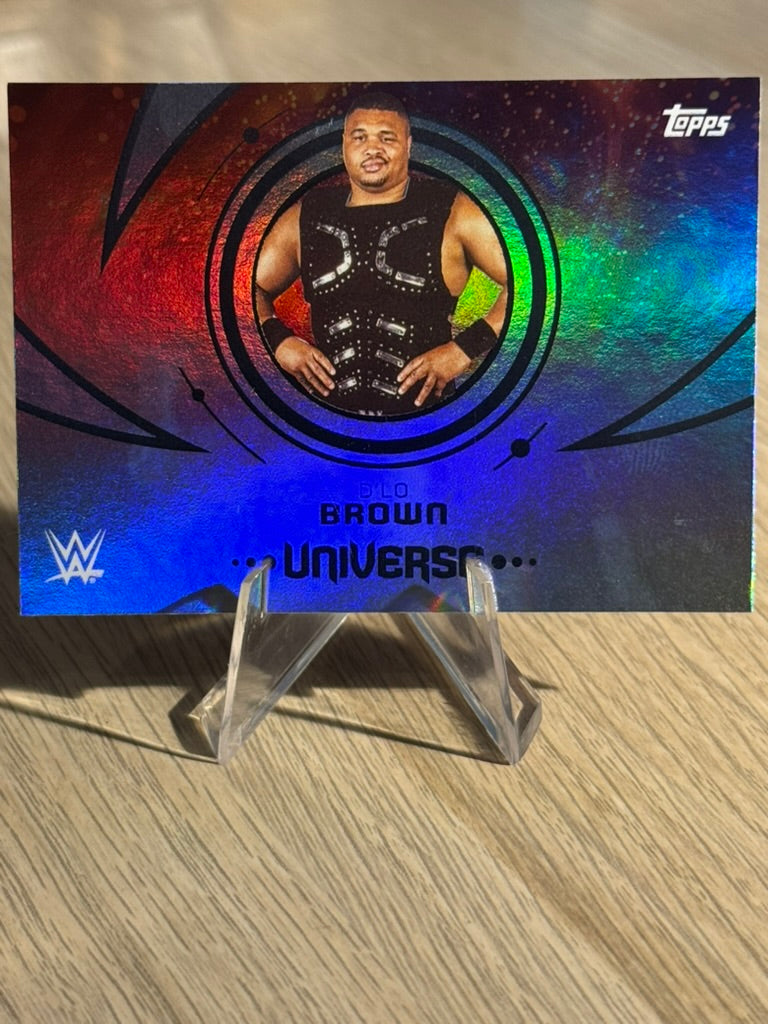 D'Lo Brown 2025 #190 WWE Topps Universe 2025