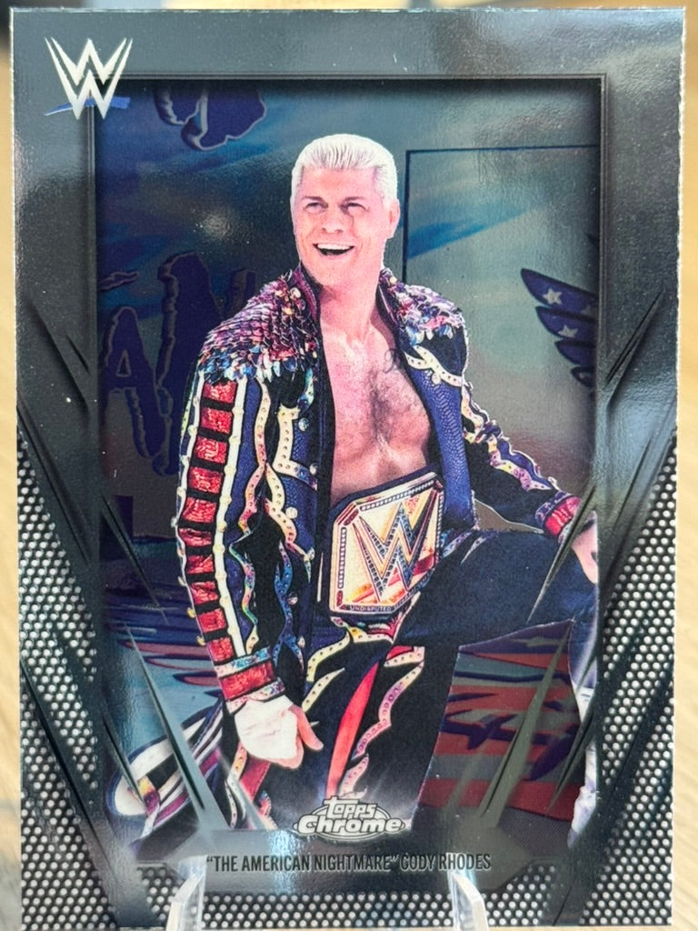 Cody Rhodes 2026 #21 WWE Topps Chrome 2026