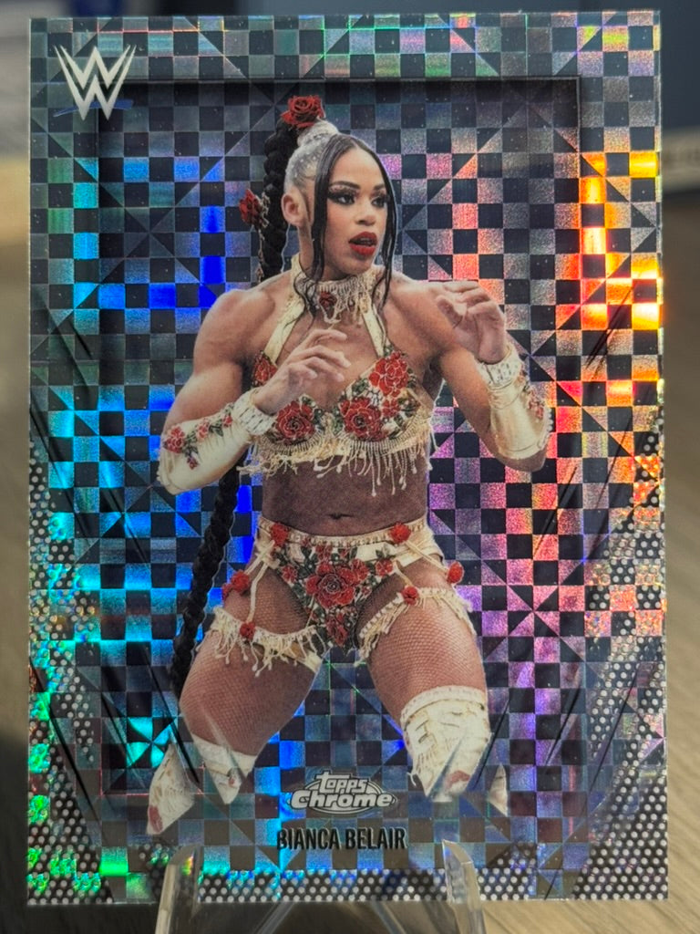 Bianca Belair 2026 "X-Fractor" #33 WWE Topps Chrome 2026