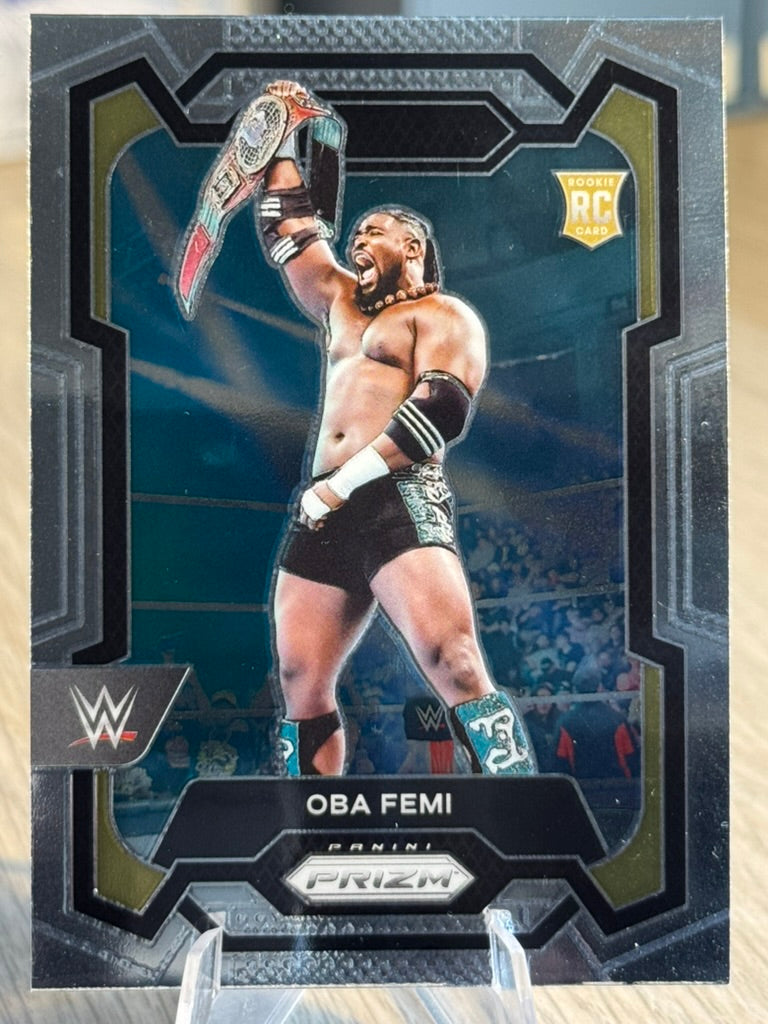Oba Femi 2024 "Rookie" #199 WWE Prizm 2024
