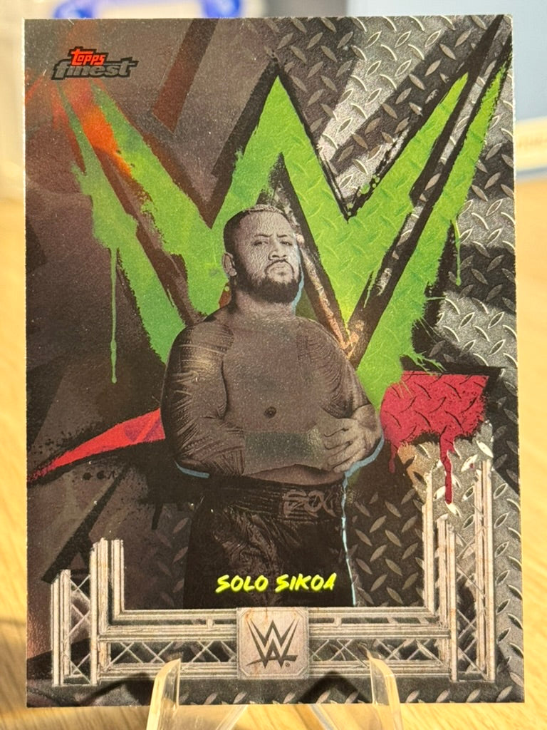 Solo Sikoa 2025 Uncommon #128 WWE Finest 2025