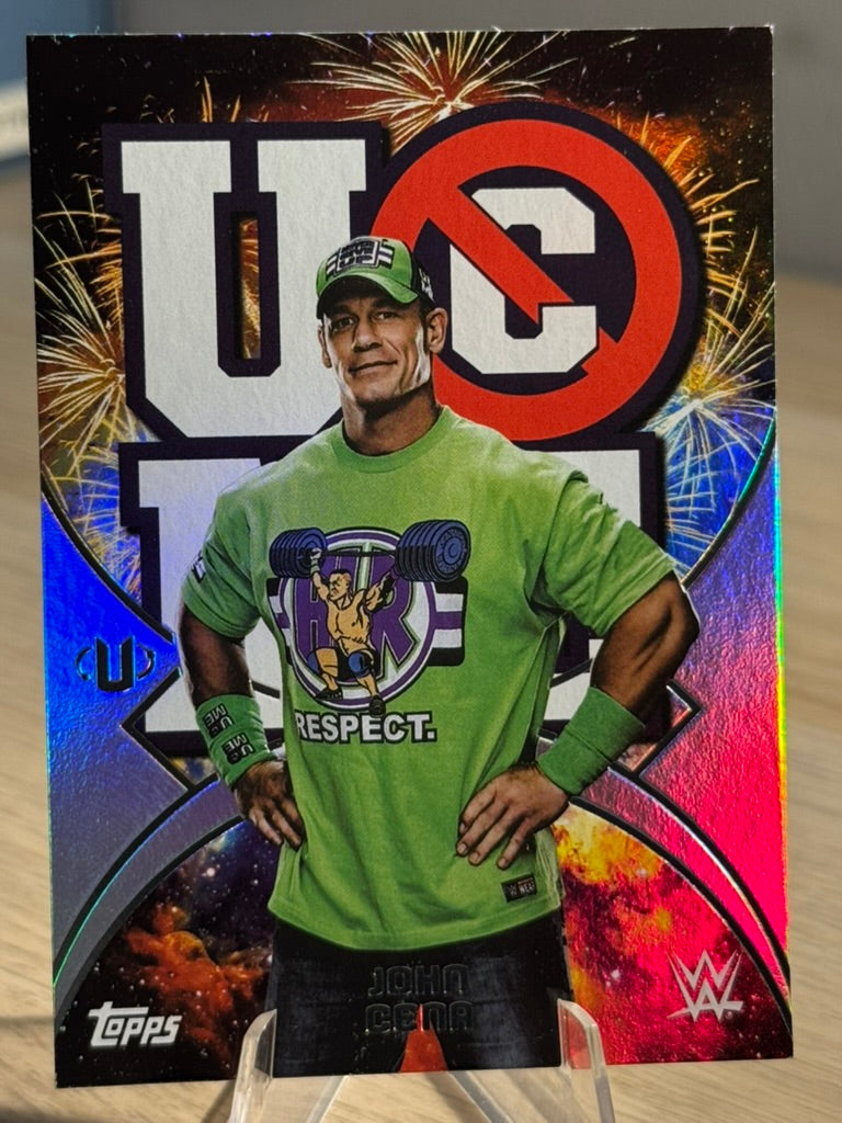 John Cena 2025 "Namesakes" #NMS-4 WWE Topps Universe 2025