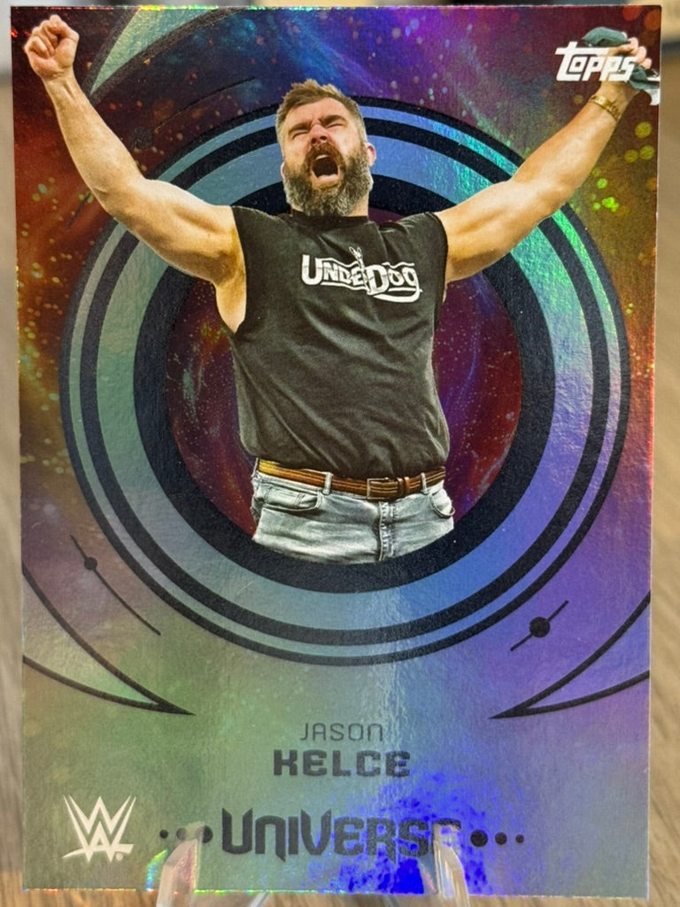 Jason Kelce 2025 #74 WWE Topps Universe 2025