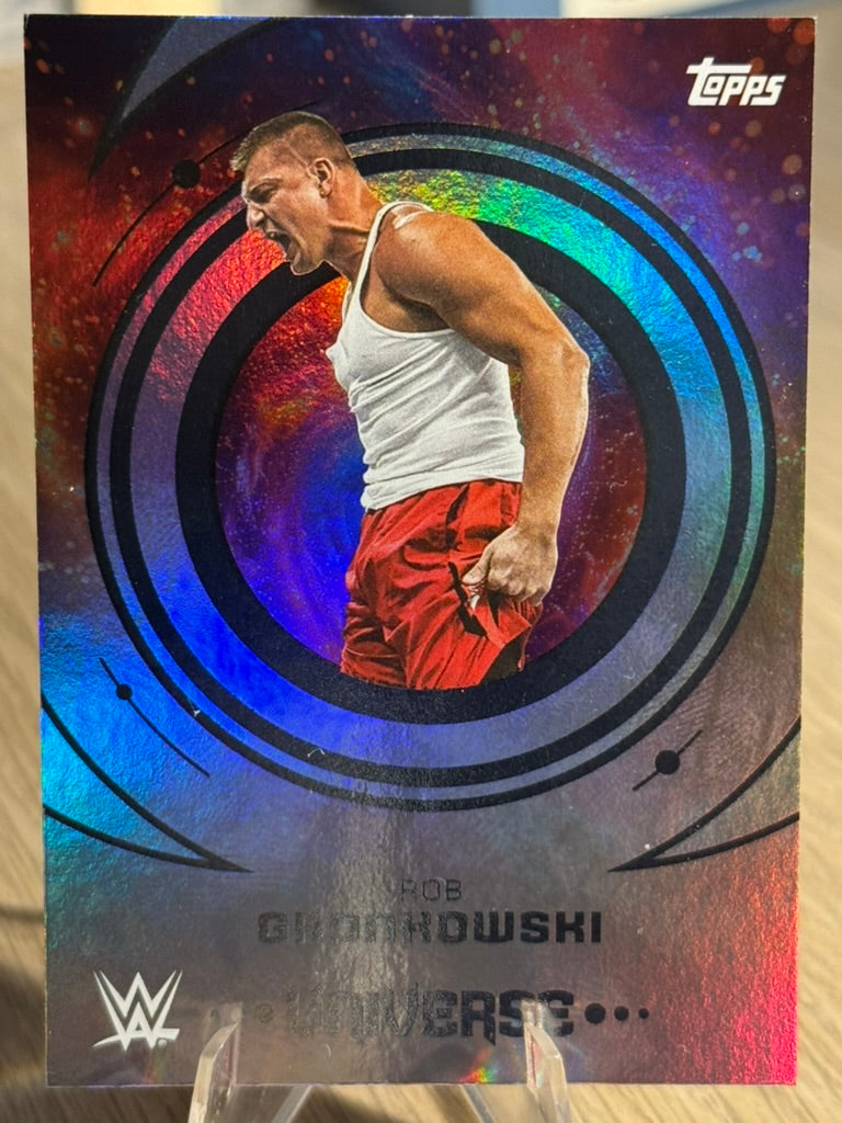 Rob Gronkowski 2025 #3 WWE Topps Universe 2025