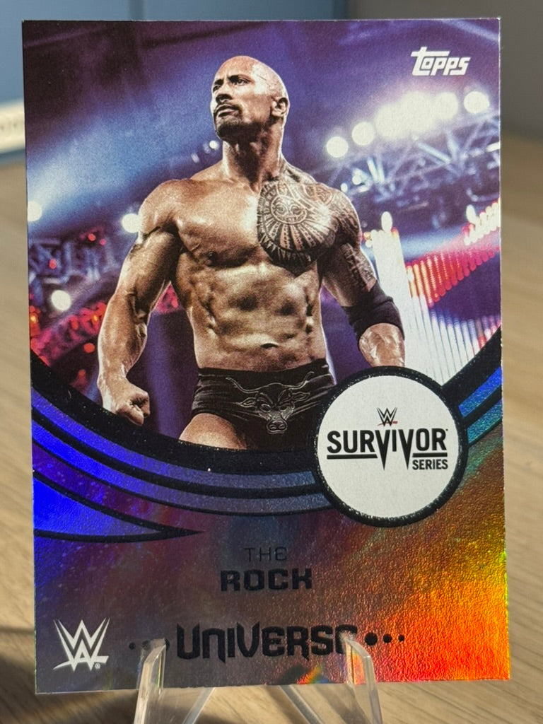 The Rock 2025 #294 WWE Topps Universe 2025