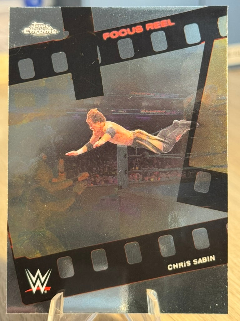 Chris Sabin 2026 "Focus Reel" #FR-28 WWE Topps Chrome 2026