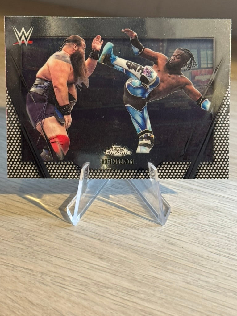 Kofi Kingston 2026 #166 WWE Topps Chrome 2026