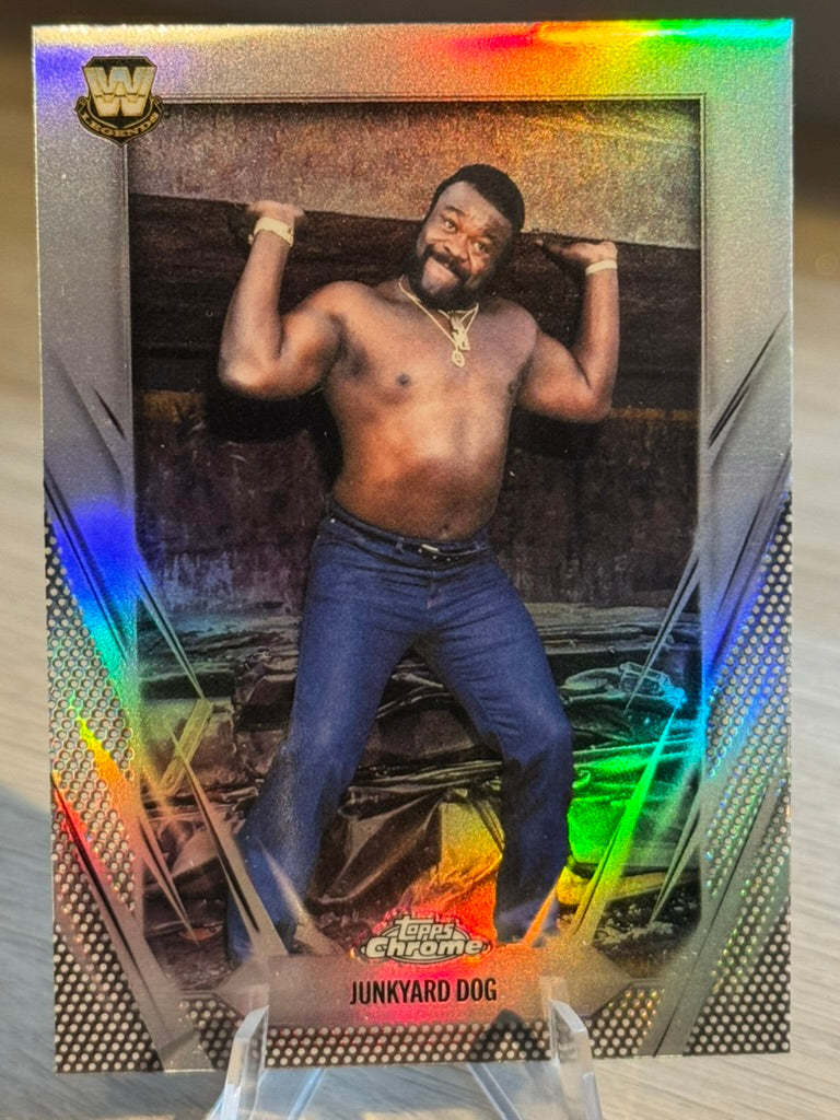 Junkyard Dog 2026 "Refractor" #102 WWE Topps Chrome 2026