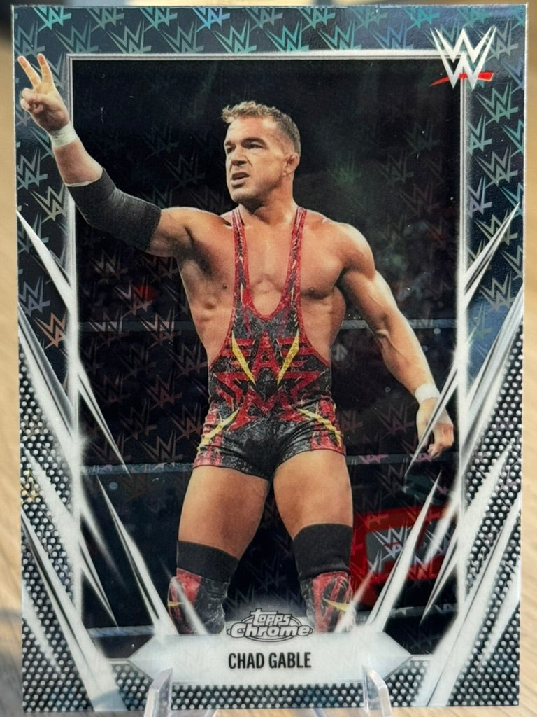 Chad Gable 2026 "Logofractor" #58 WWE Topps Chrome 2026