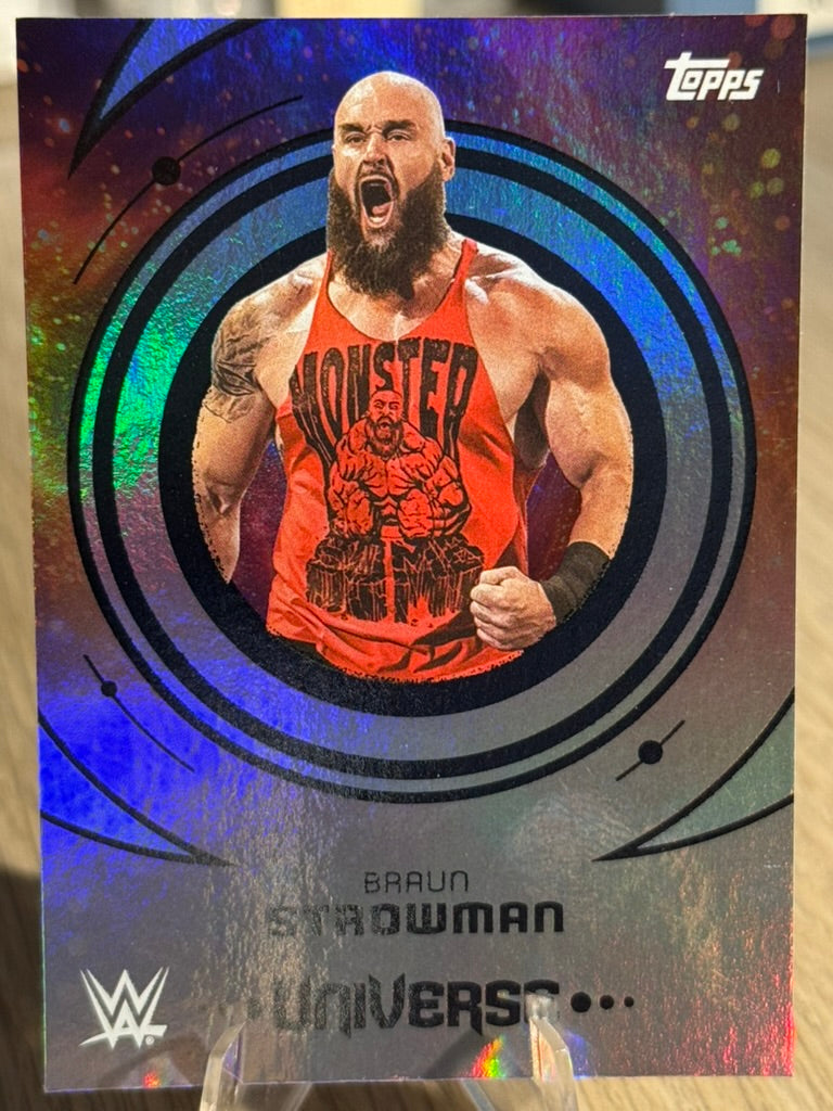 Braun Strowman 2025 #63 WWE Topps Universe 2025