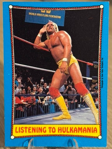 Hulk Hogan 1987 #38 WWF Topps 1987