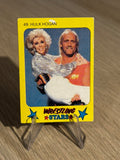 Hulk Hogan & Joan Rivers 1986 #49 1986 Monty Gum Wrestling Stars