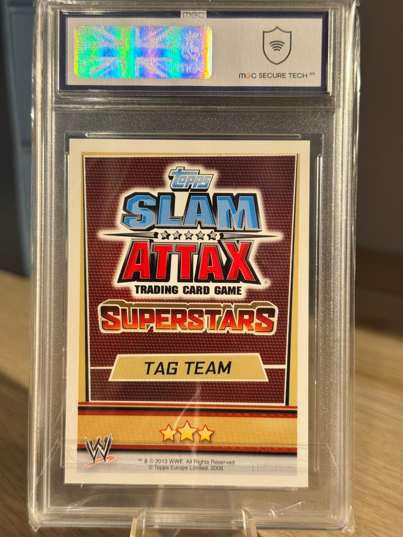 The Usos 2013 "Tag Team" MGC Grade 9 - Topps Slam Attax 2013 #168