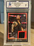 Roman Reigns 2015 "Shirt Relic" MGC Grade 7 - Topps WWE 2015