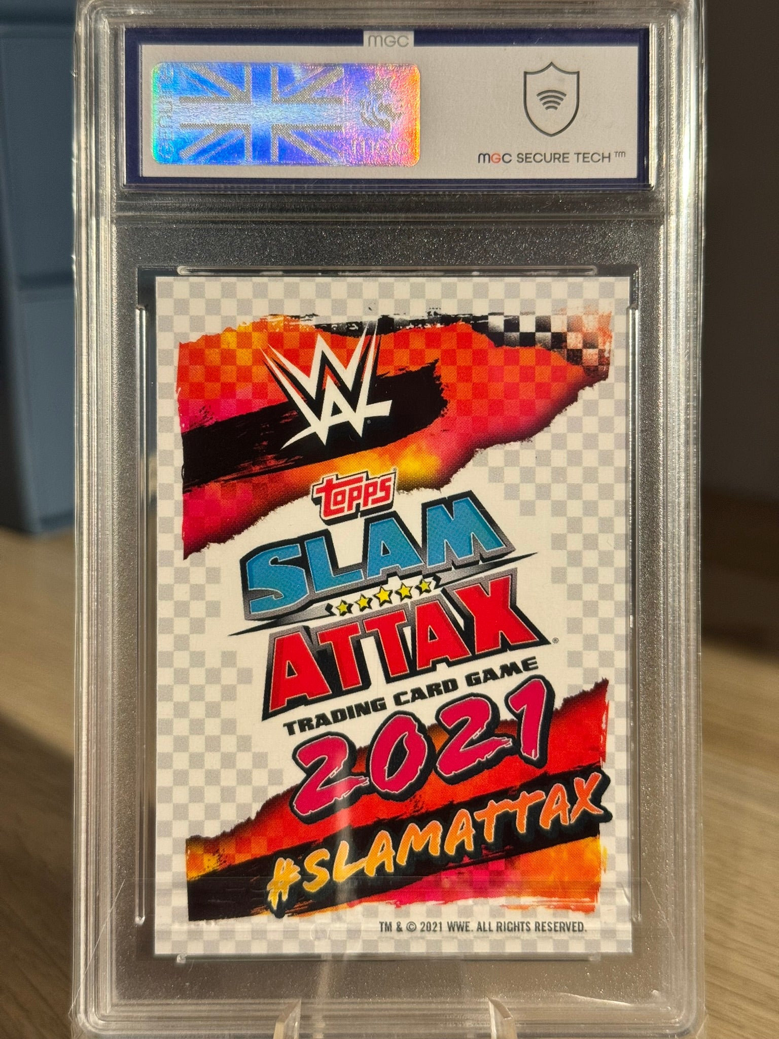 Liv Morgan 2021 "Breakout Stars" MGC Grade 9 From Topps Slam Attax 2021 #307