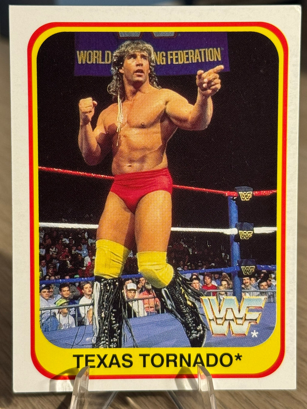 Texas Tornado 1991 WWF Merlin #56