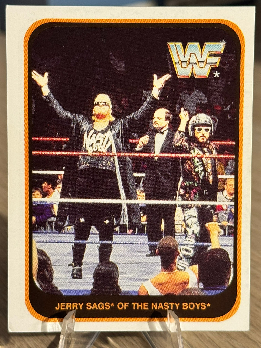 Jerry Sags 1991 WWF Merlin #81