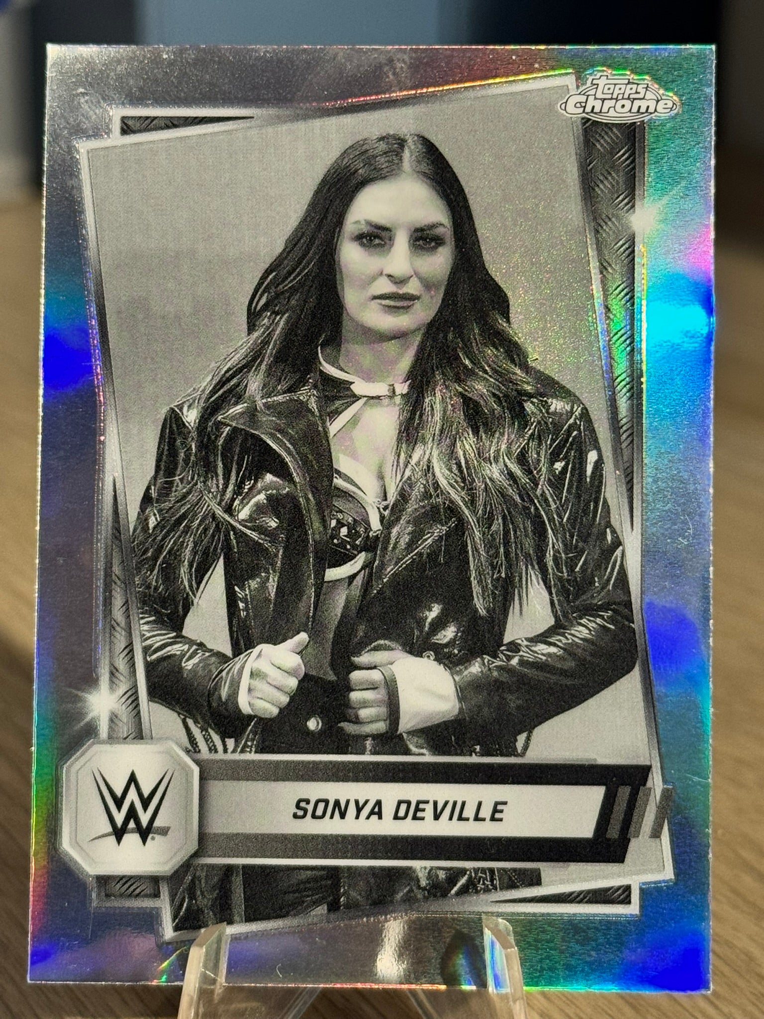 Sonya Deville 2025 "Sepia Refractor" WWE Topps Chrome 2025 #66