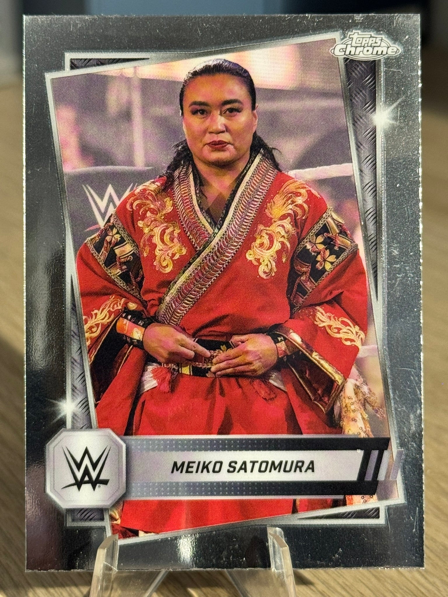 Meiko Satamura 2025 WWE Topps Chrome 2025 #121