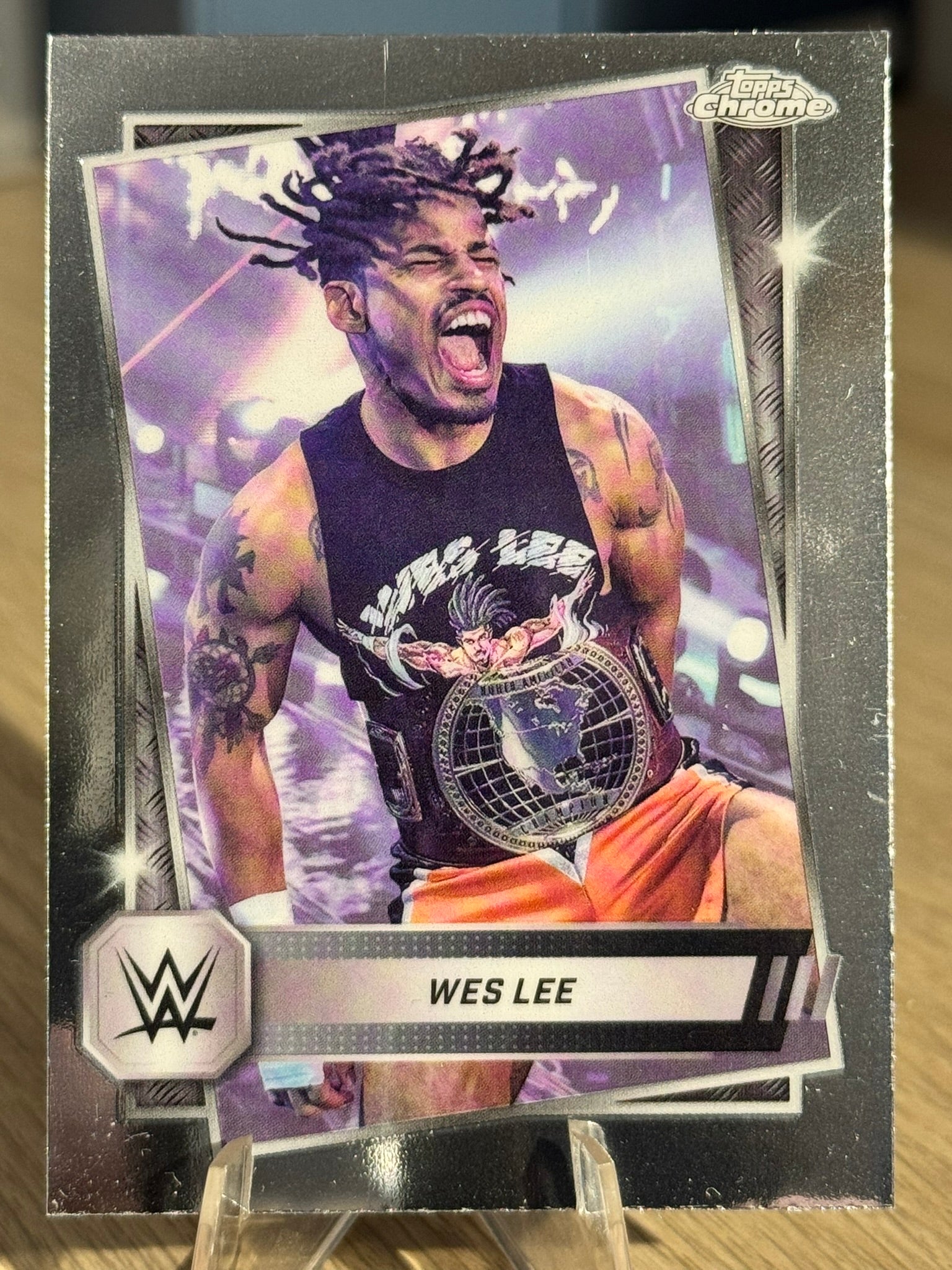 Wes Lee 2025 WWE Topps Chrome 2025 #156