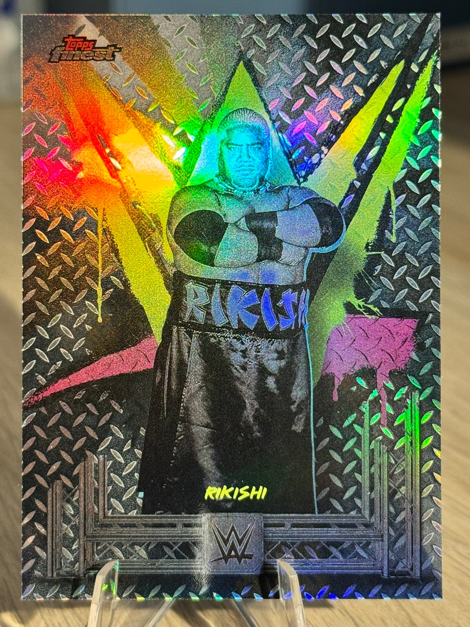 Rikishi 2025 "Refractor" WWE Topps Finest 2025 #73