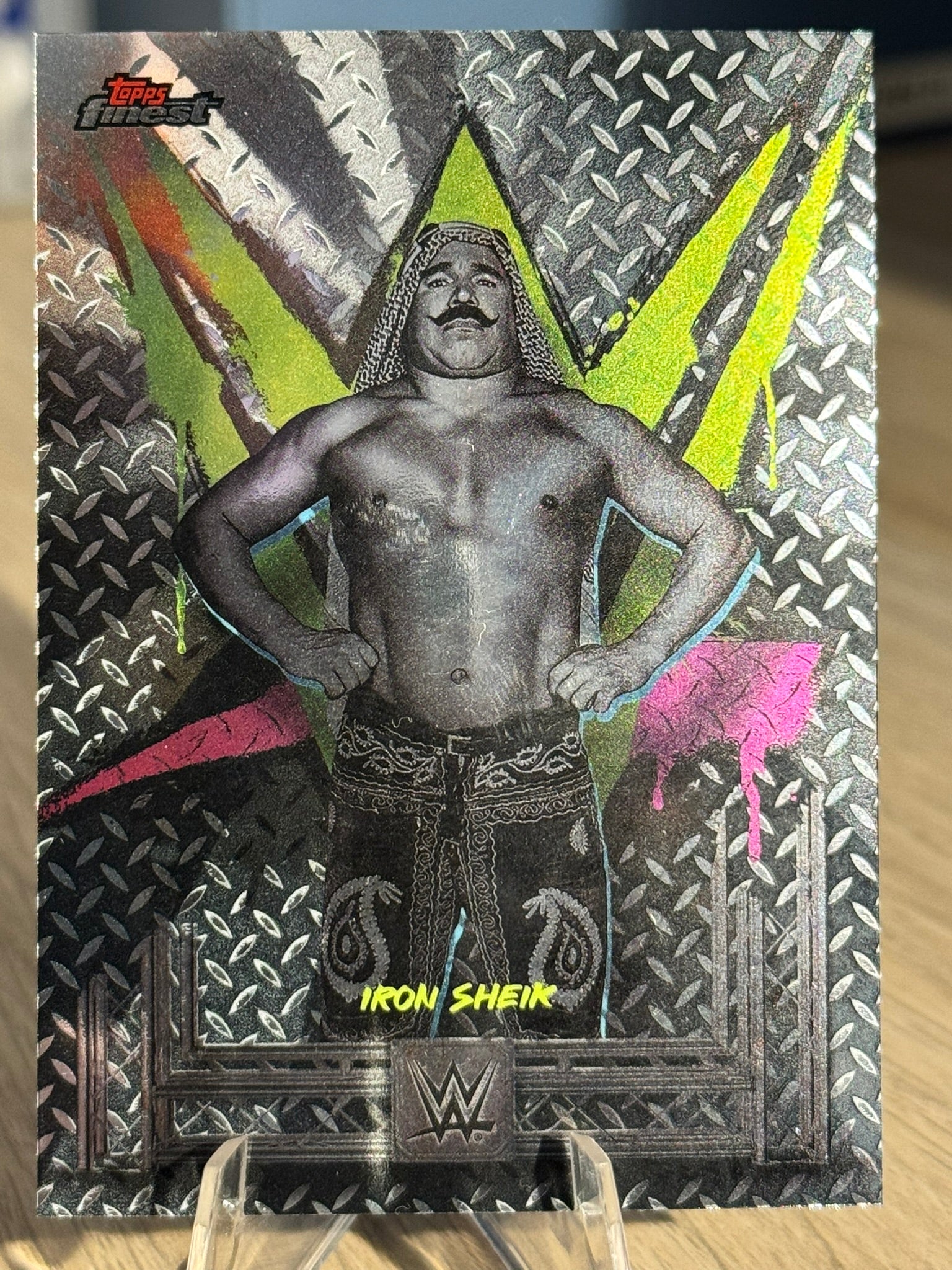 Iron Sheik 2025 WWE Topps Finest 2025 #81