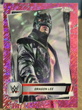 Dragon Lee 2025 "Pink Shimmer Refractor" WWE Topps Chrome 2025 #23