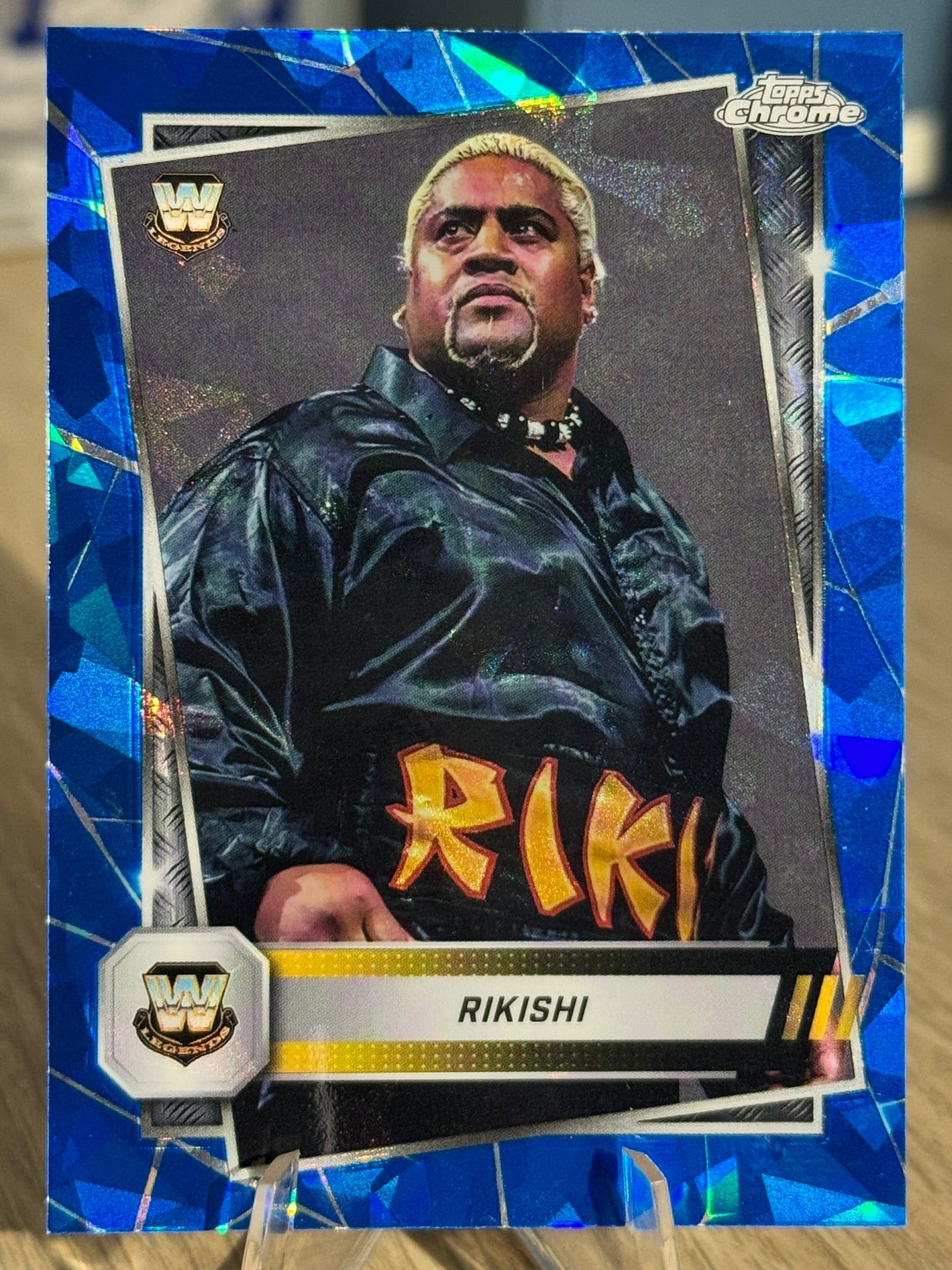 Rikishi 2025 WWE Topps Chrome Sapphire 2025 #11