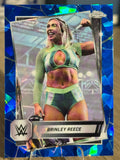 Brinley Reece 2025 WWE Topps Chrome Sapphire 2025 #144