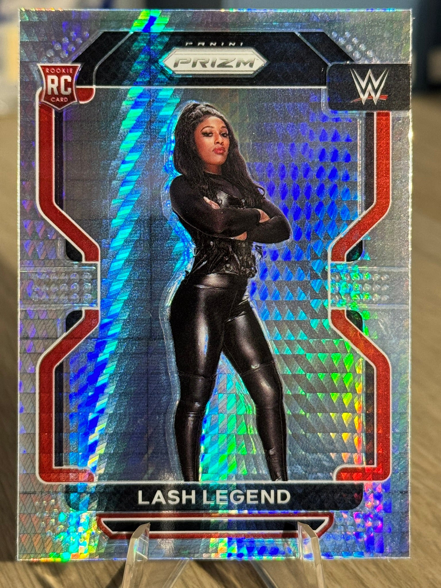 Lash Legend 2022 Rookie Card "Hyper Prizm" WWE Prizm 2022 #151