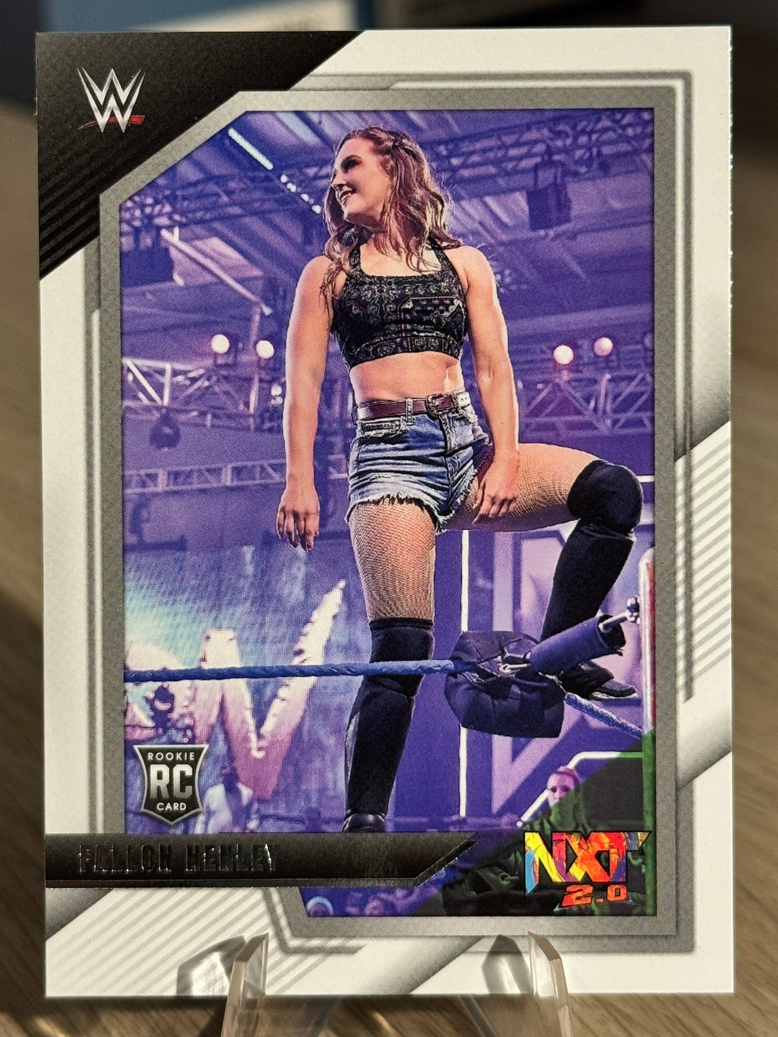 Fallon Henley #3 "Rookie Card" Panini WWE NXT 2022