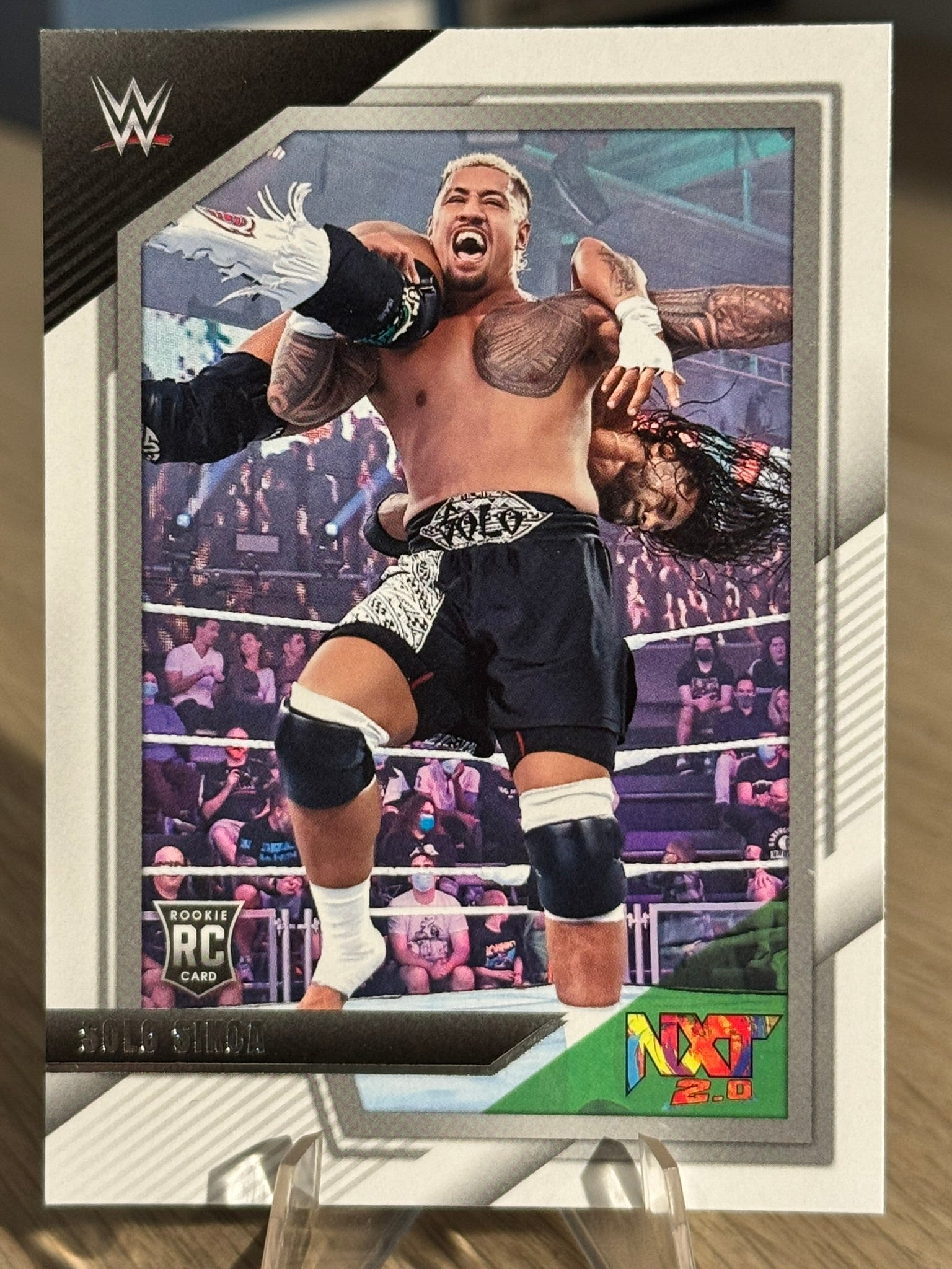 Solo Sikoa #11 "Rookie Card" Panini WWE NXT 2022