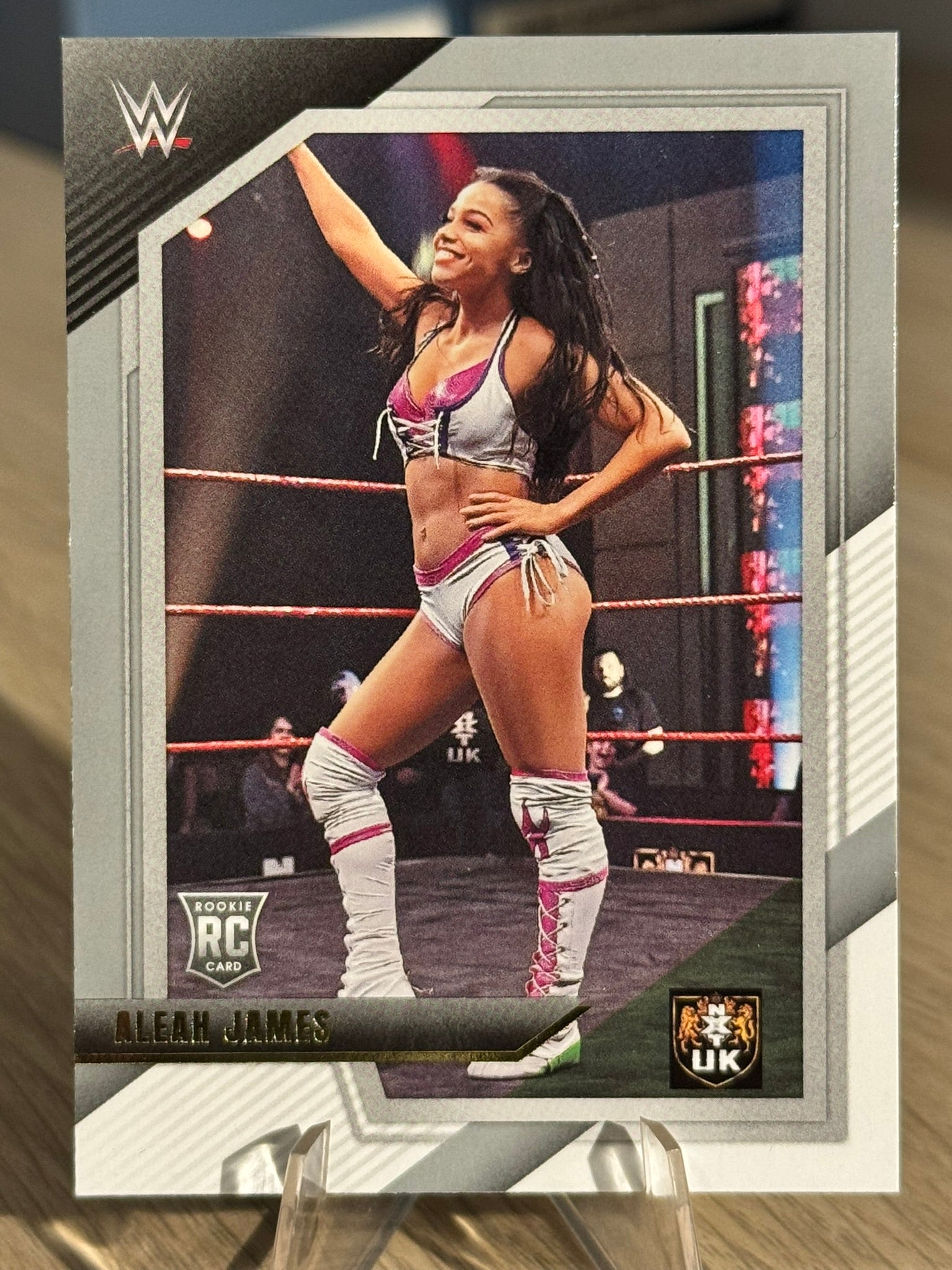 Aleah James #44 "Gold Rookie Card" Panini WWE NXT 2022