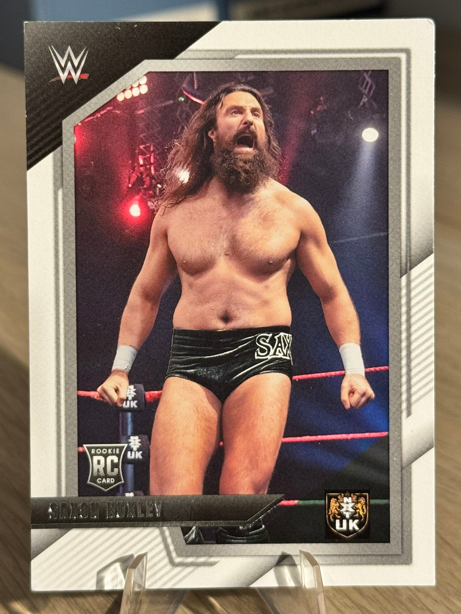 Saxon Huxley #60 "Rookie Card" Panini WWE NXT 2022